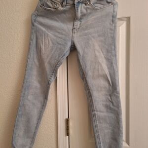 BAMBOO Women's Skinny Jeans in Light Blue